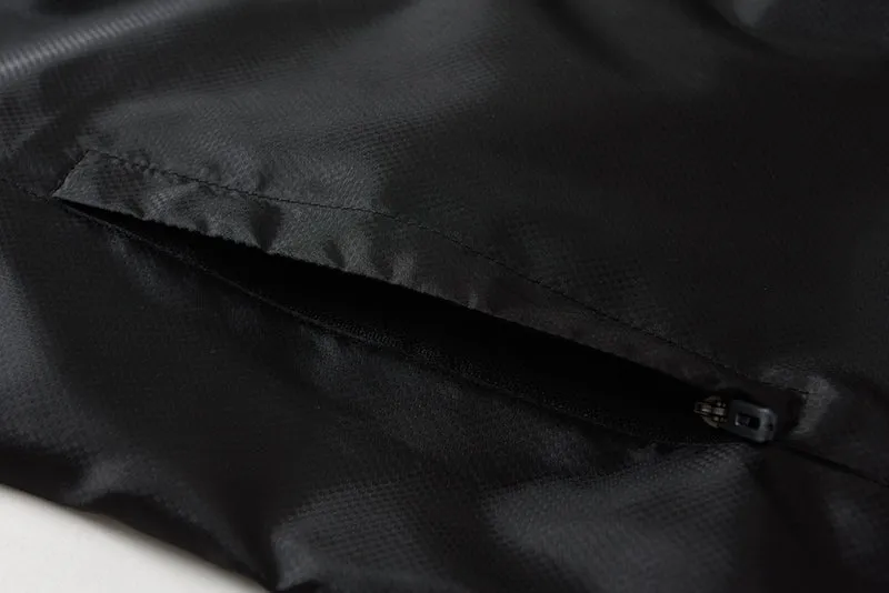 Men's Printed Windbreaker With Zipper
