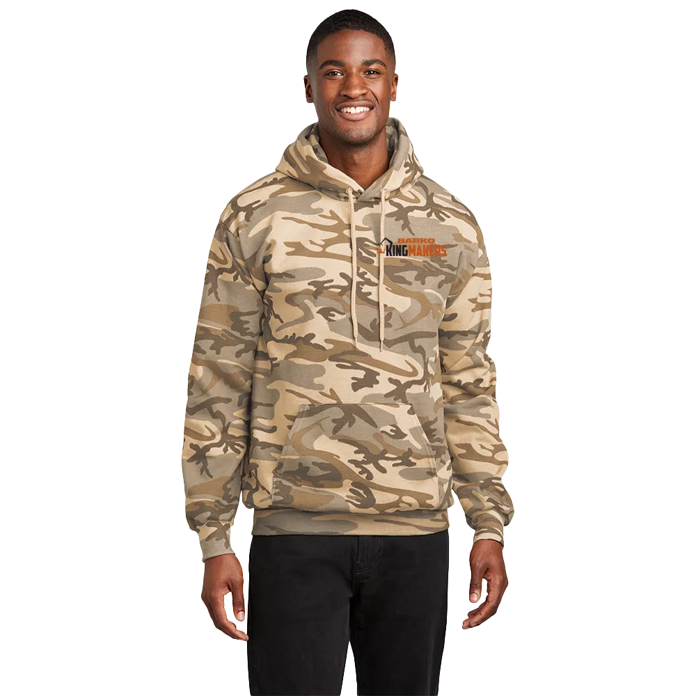 Port & Company Core Fleece Camo Pullover Hooded Sweatshirt