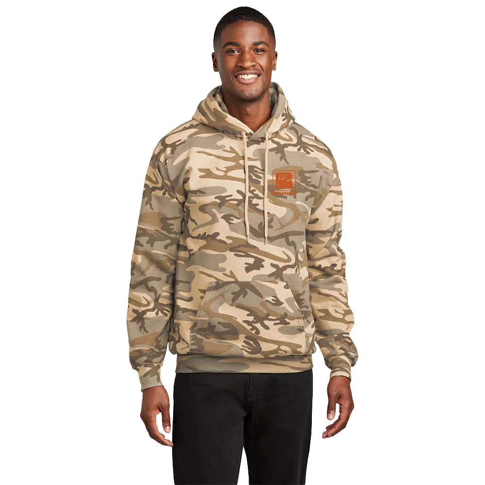 Port & Company Core Fleece Camo Pullover Hooded Sweatshirt