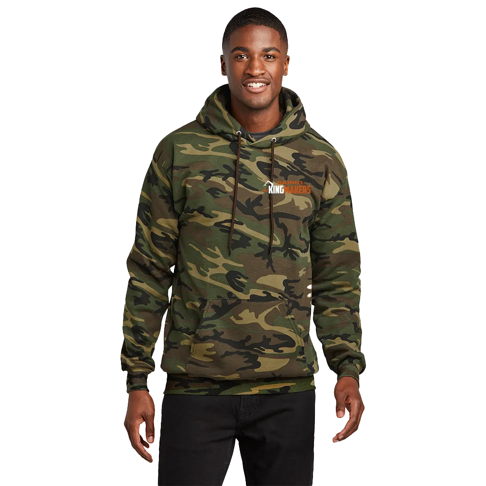 Port & Company Core Fleece Camo Pullover Hooded Sweatshirt