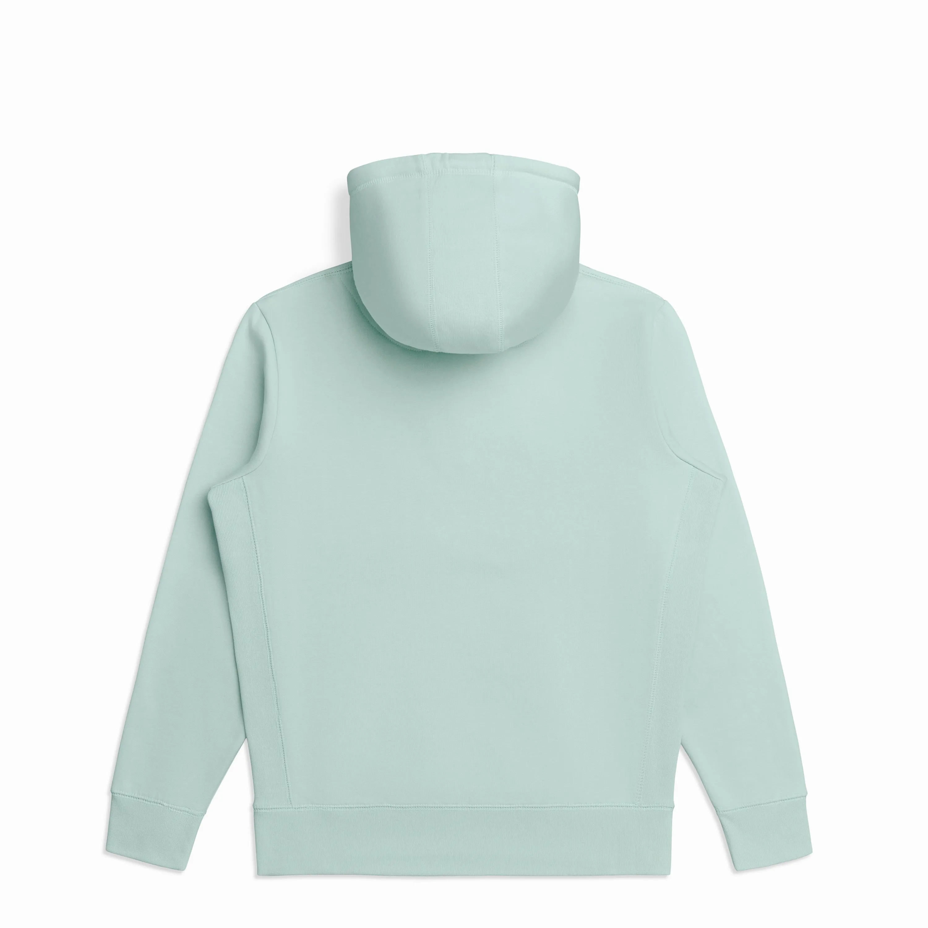 Seafoam Organic Cotton Hooded Sweatshirt