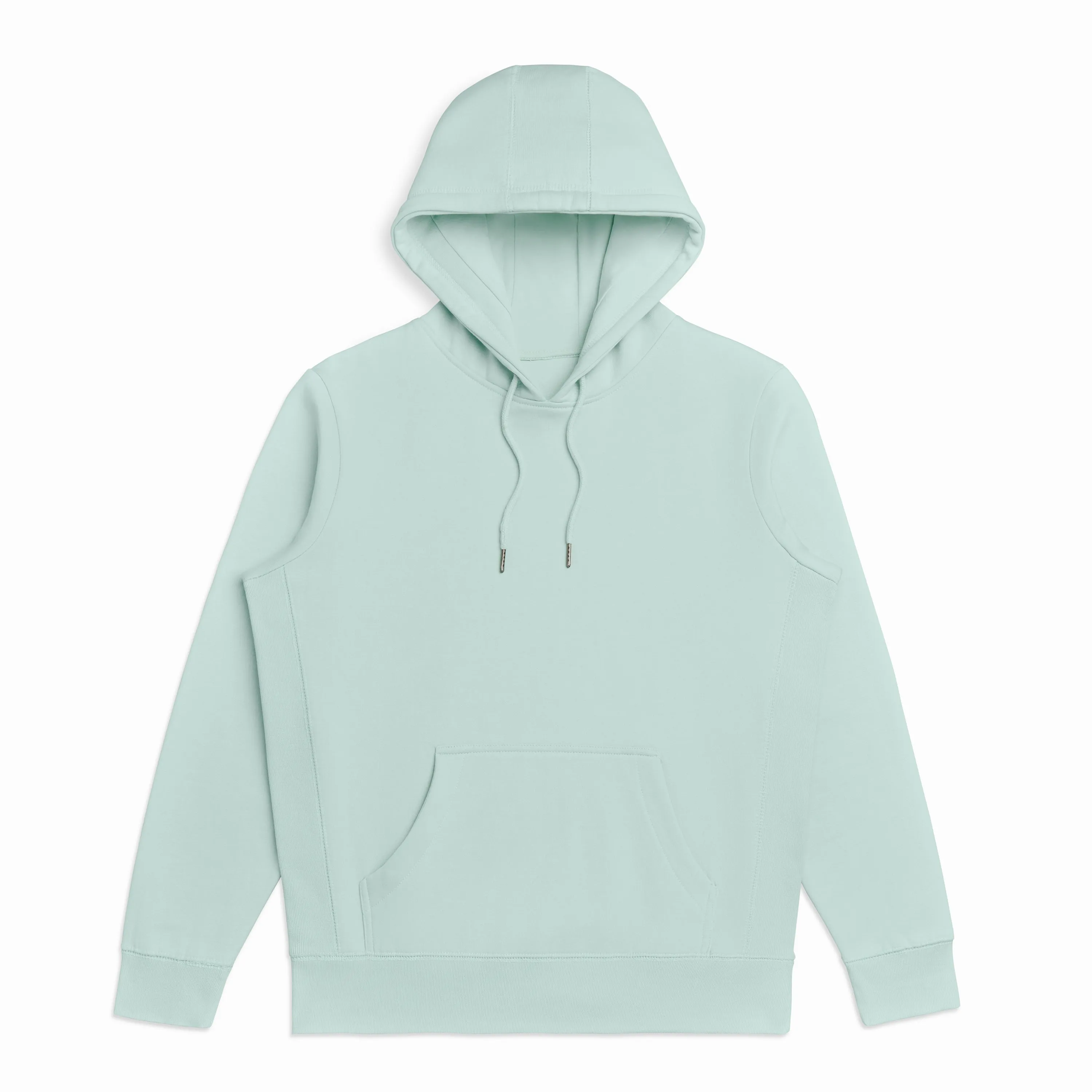 Seafoam Organic Cotton Hooded Sweatshirt