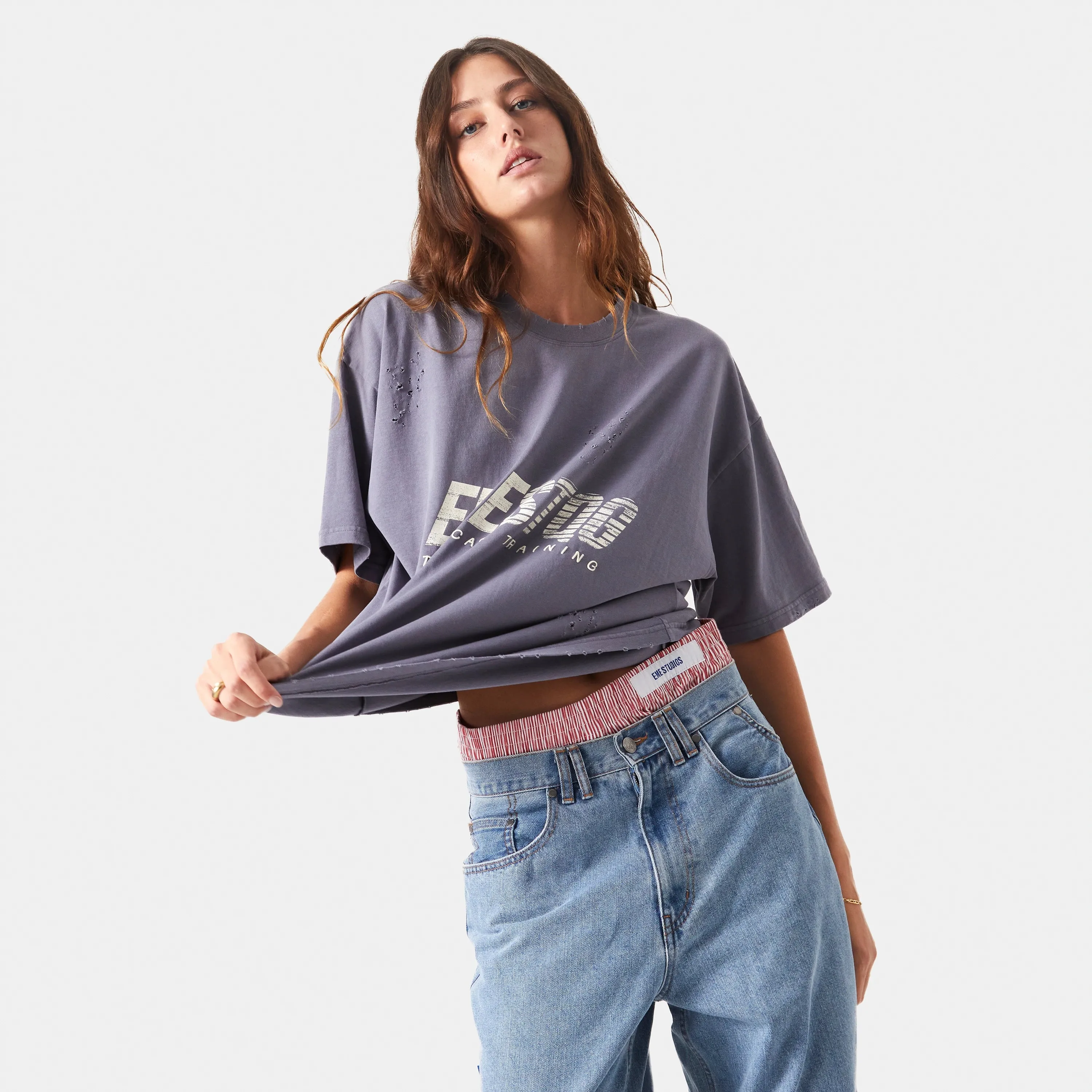 Shove Deep Sea Oversized Tee