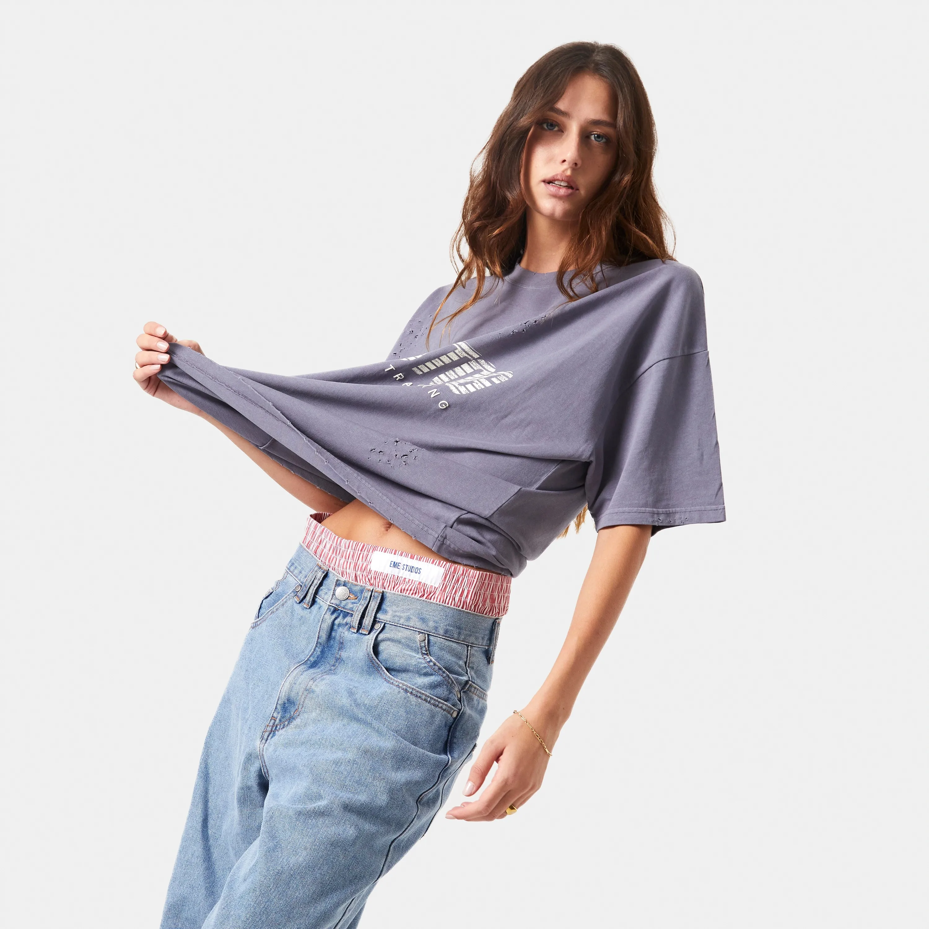 Shove Deep Sea Oversized Tee