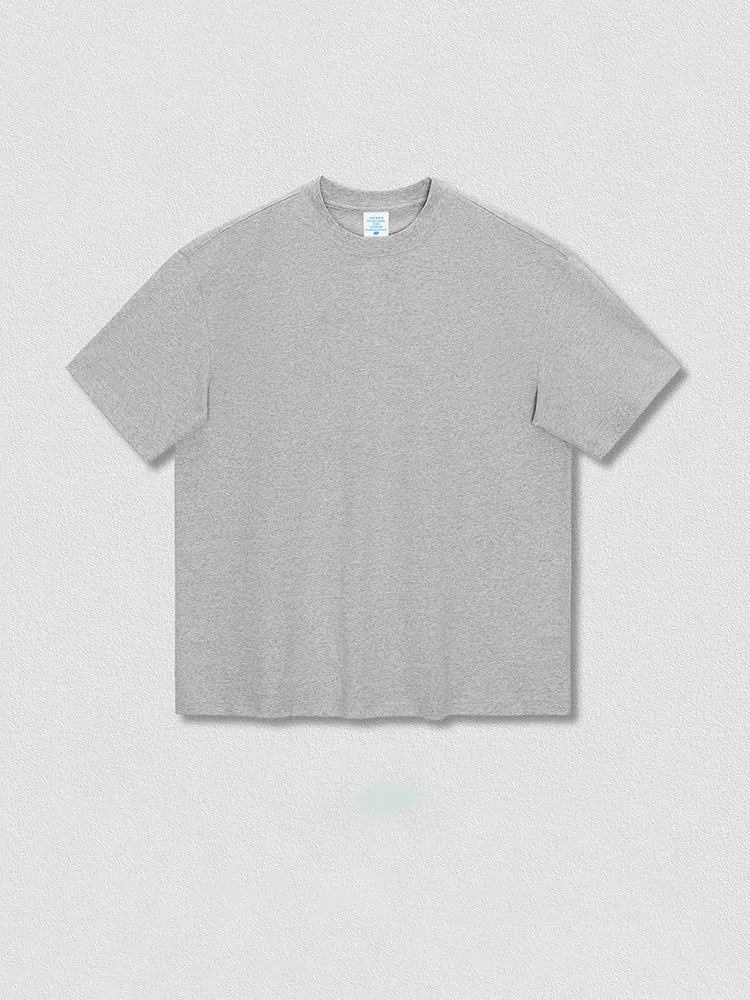 Solid Color Loose Trendy Cotton Plain T-Shirts