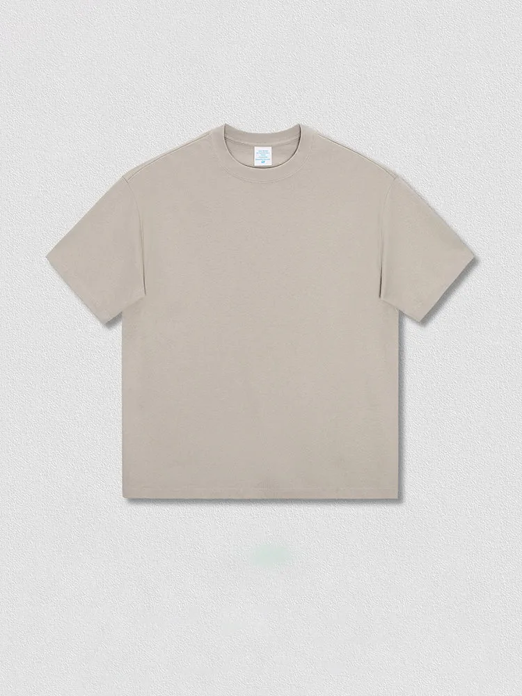 Solid Color Loose Trendy Cotton Plain T-Shirts