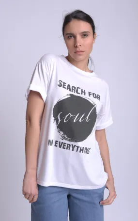 Summer White Tshirt