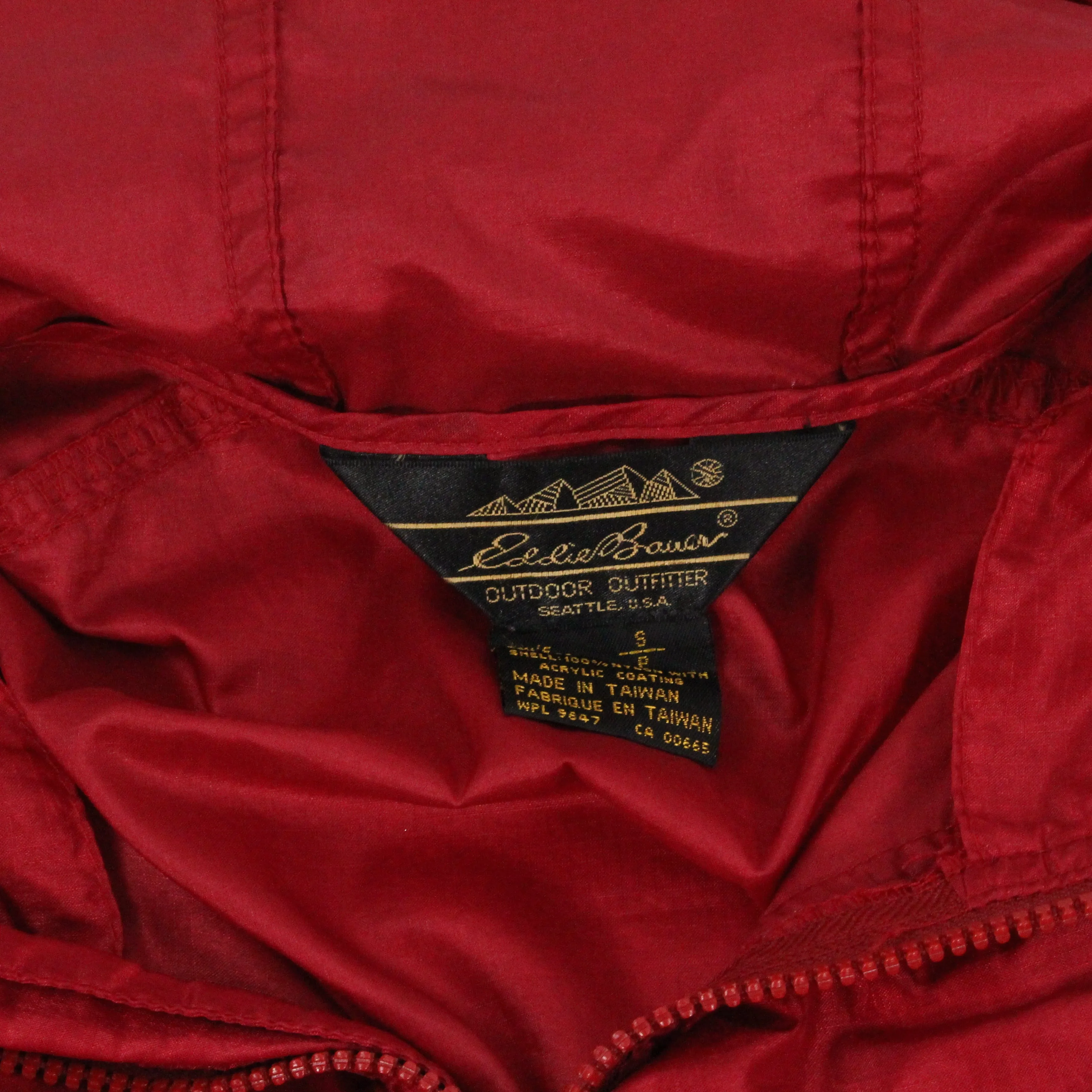 Vintage Eddie Bauer Pullover Windbreaker Size Small