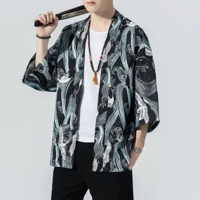WLS Etoiku Kimono Ocean Bird