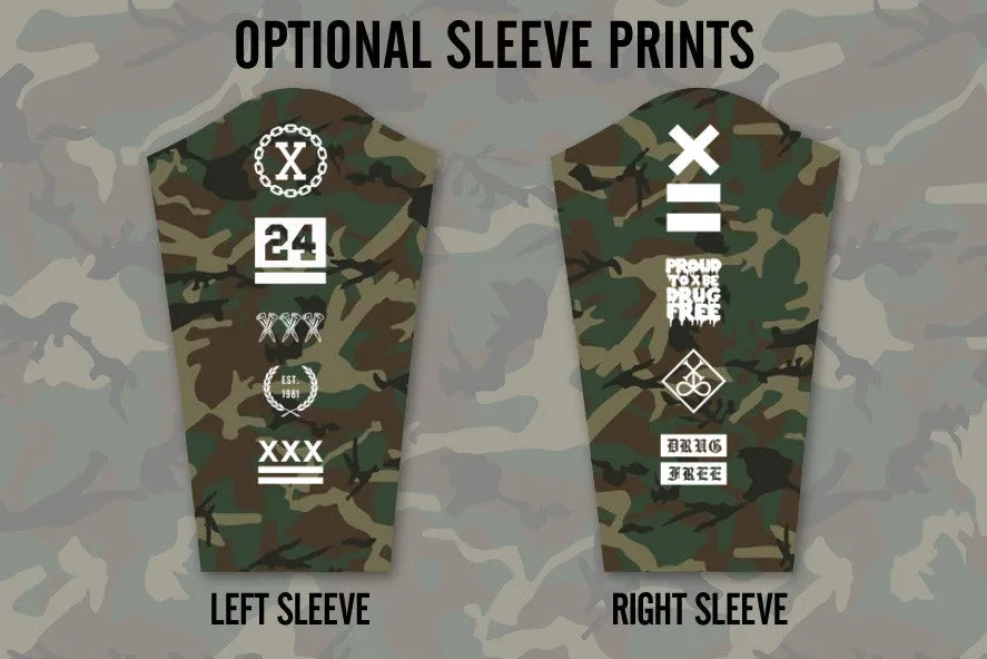 Woodland Camo Windbreaker