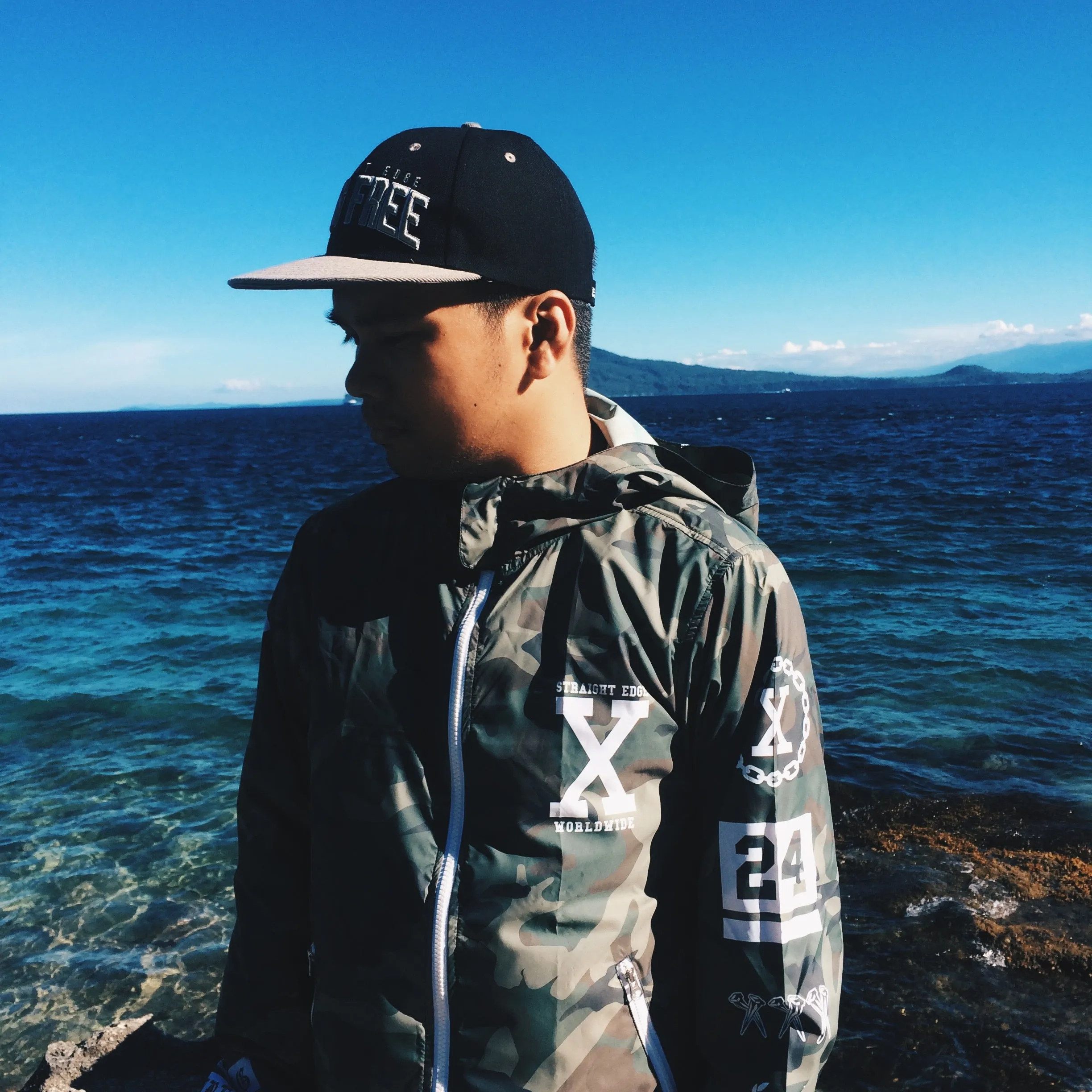 Woodland Camo Windbreaker