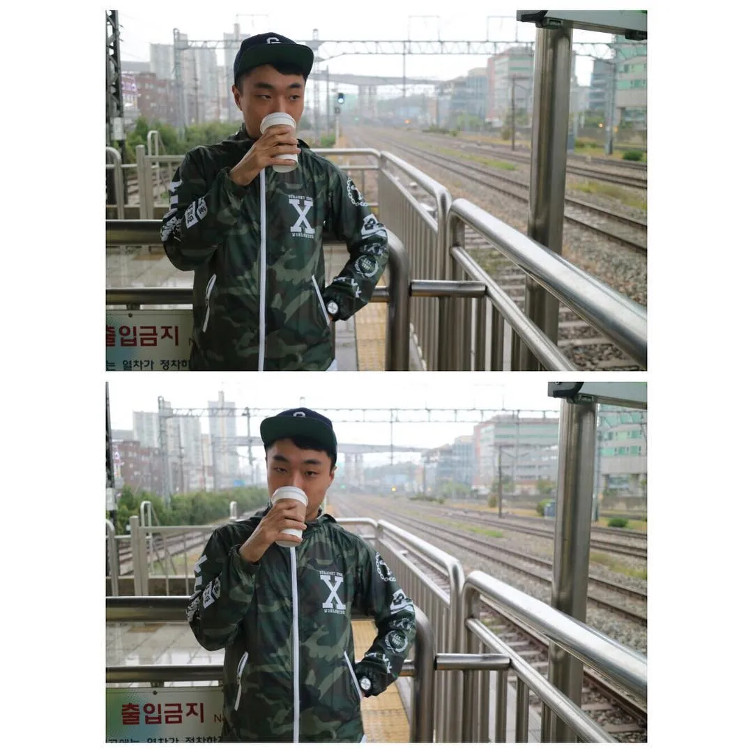 Woodland Camo Windbreaker